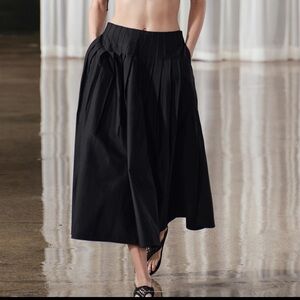 Zw collection box pleat skirt